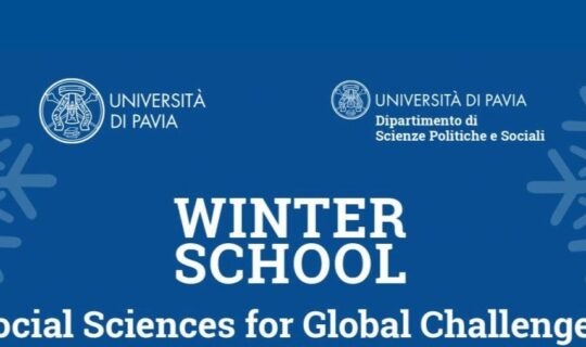 corso di studi "Social Sciences for Global Challenges"